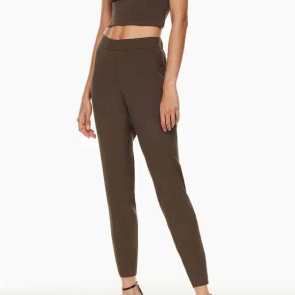 NWT Babaton Conan pant size 00 - color coffee bean - Picture 6 of 6